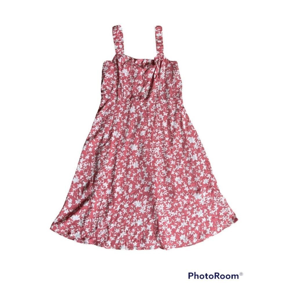 52seven Women's Floral Dress Size 12 Midi Dress Sleeveless Casual NWOT (C10)